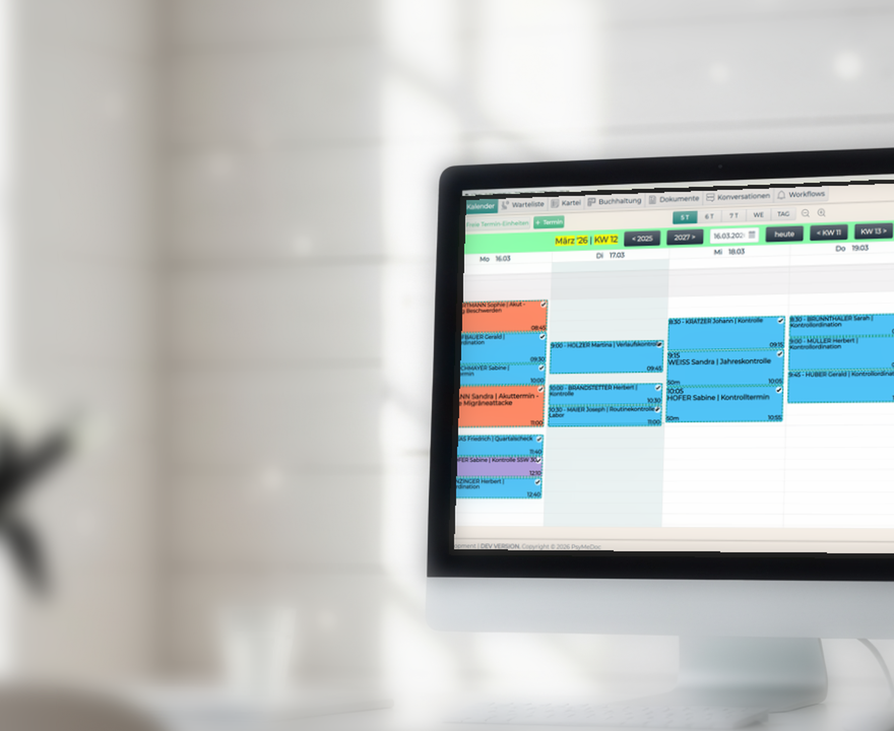 Terminmanagement & Online-Buchung